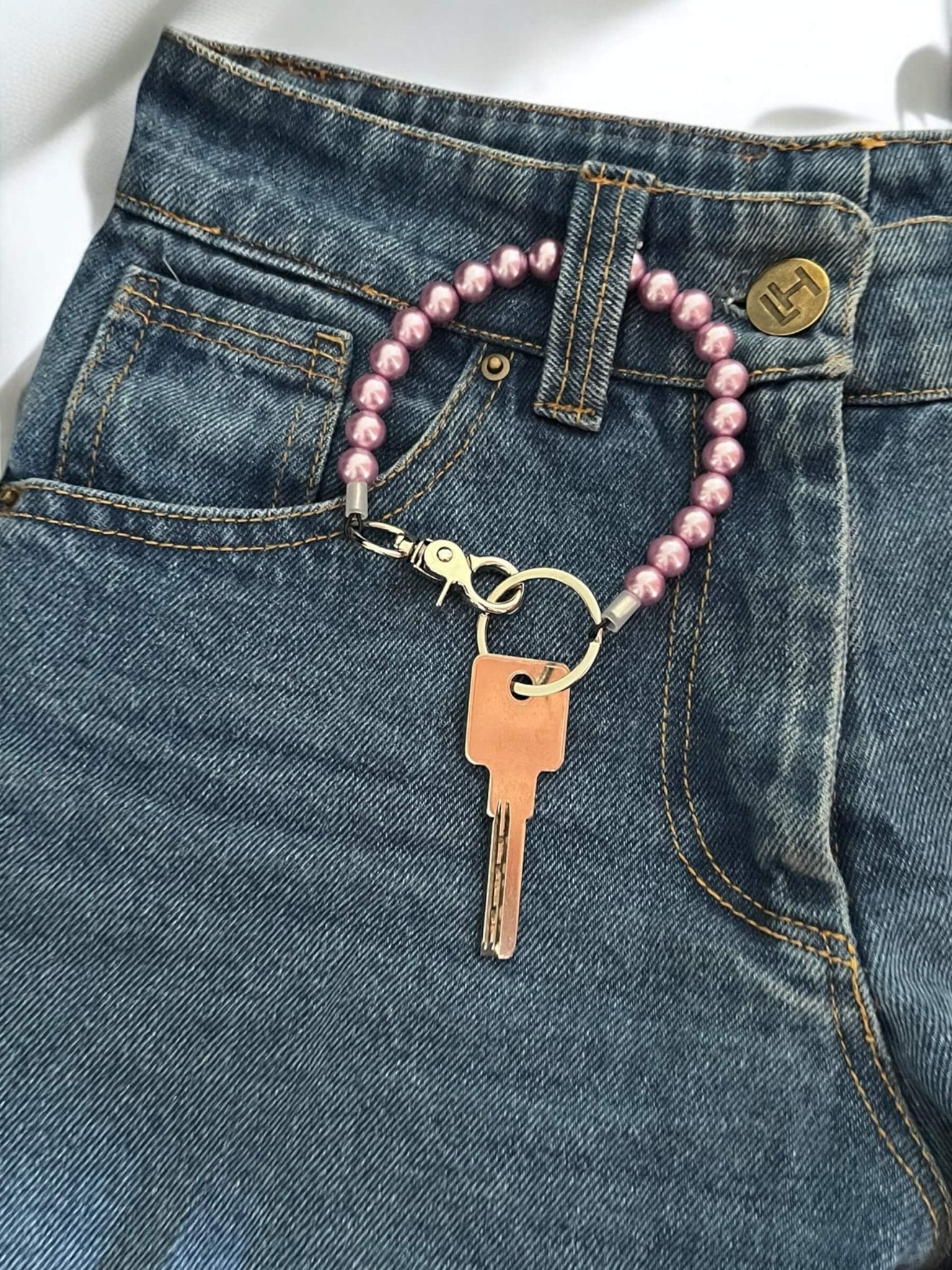 Llavero Corto de Cuentas - Eclipse 🌑✨ - Made For Wolfies