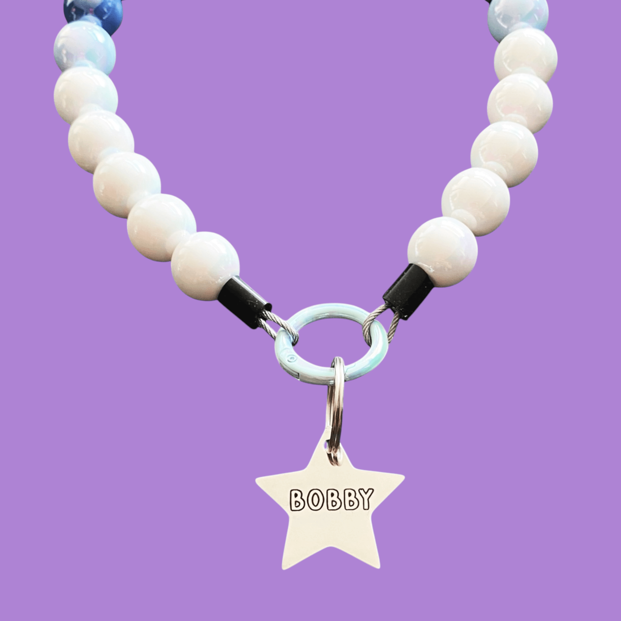 Tag ID Star Silver para Mascotas - Made For Wolfies